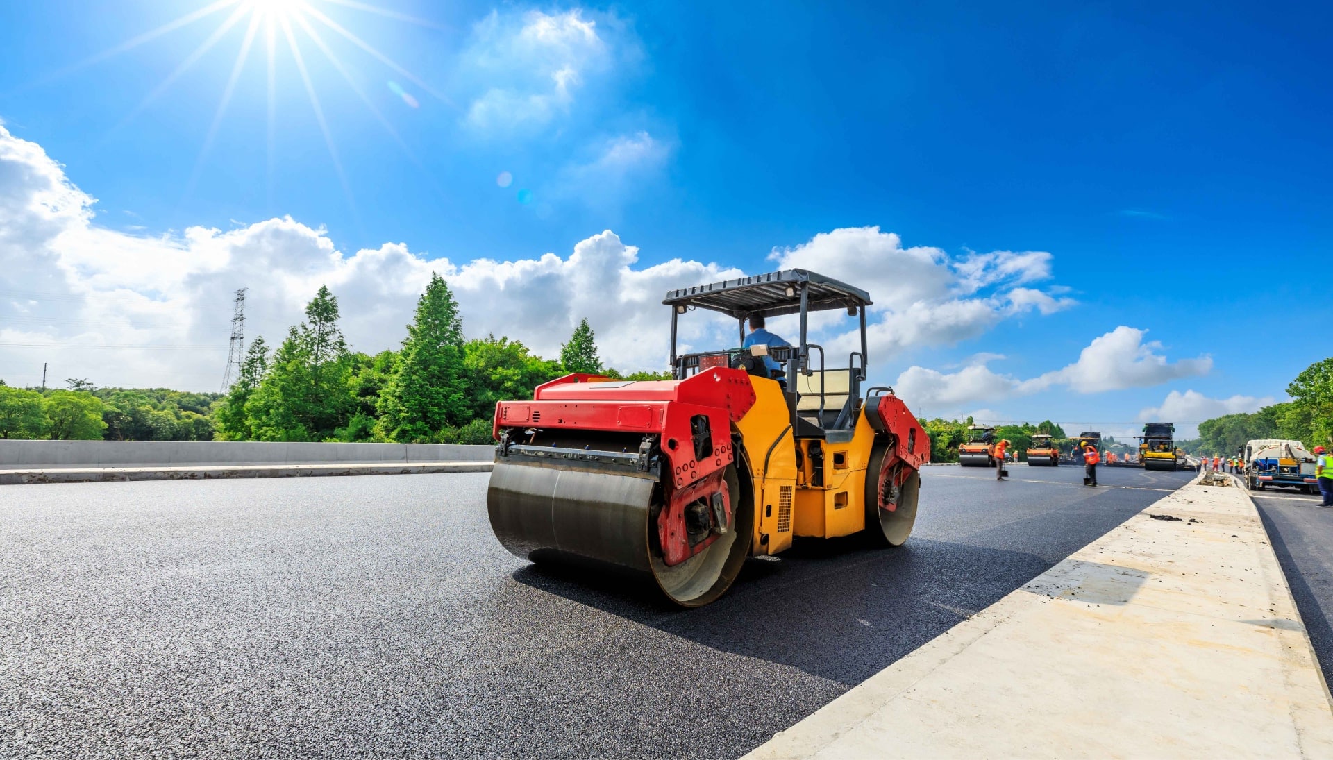 Smooth asphalt paving in Indianapolis
